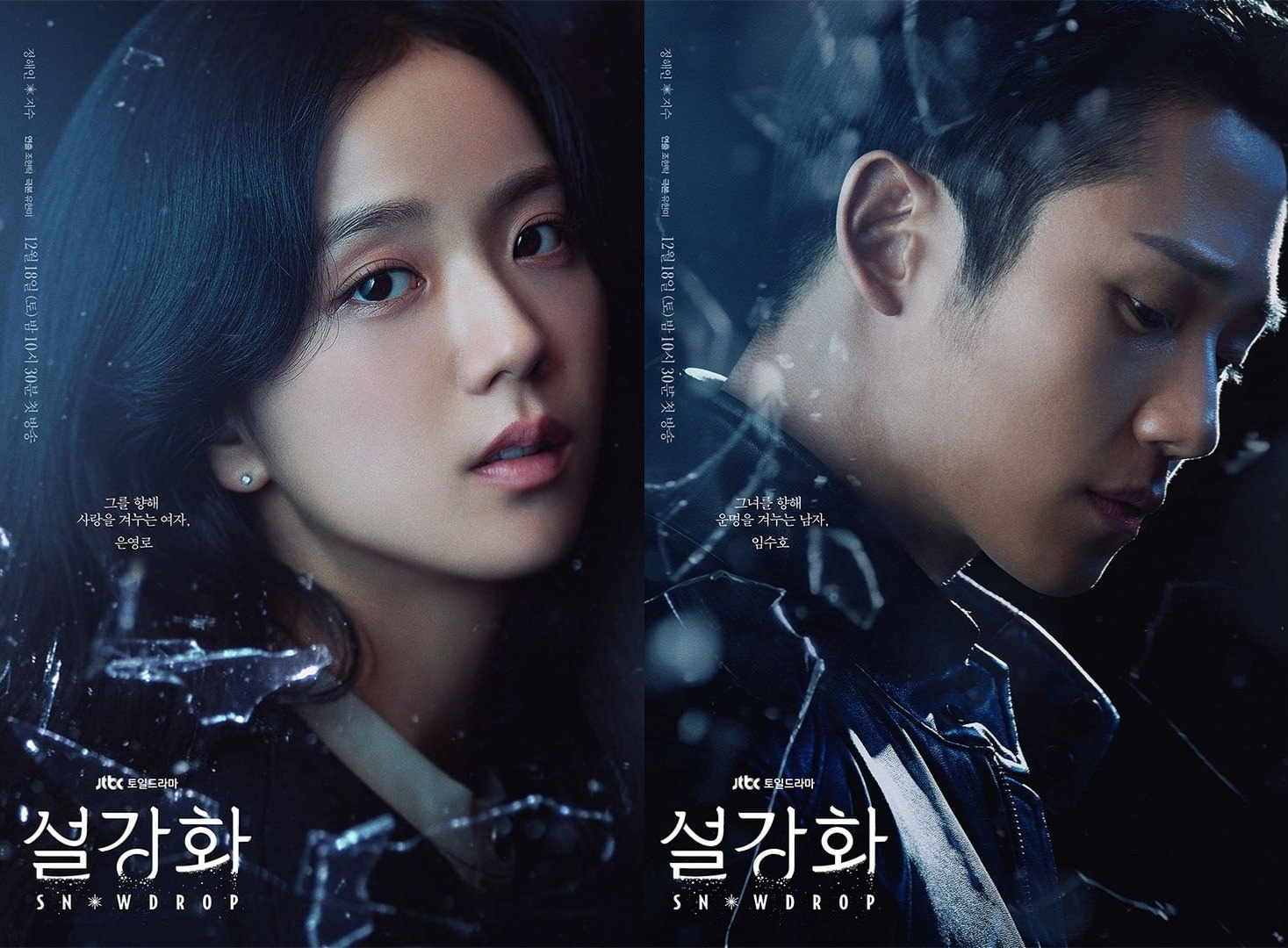 丁海寅&Jisoo《雪降花》海報