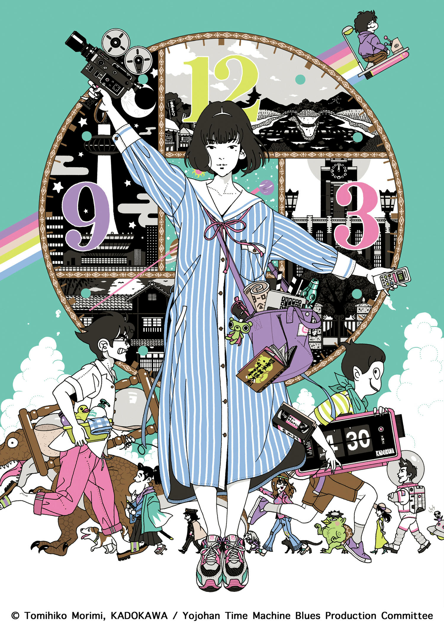 Disney+日本動畫影集《四疊半時光機藍調》9月上線!大學生展開時空冒險之旅,未來卻逐漸失控 - 第2張圖 Disney+日本動畫影集《四疊半時光機藍調》