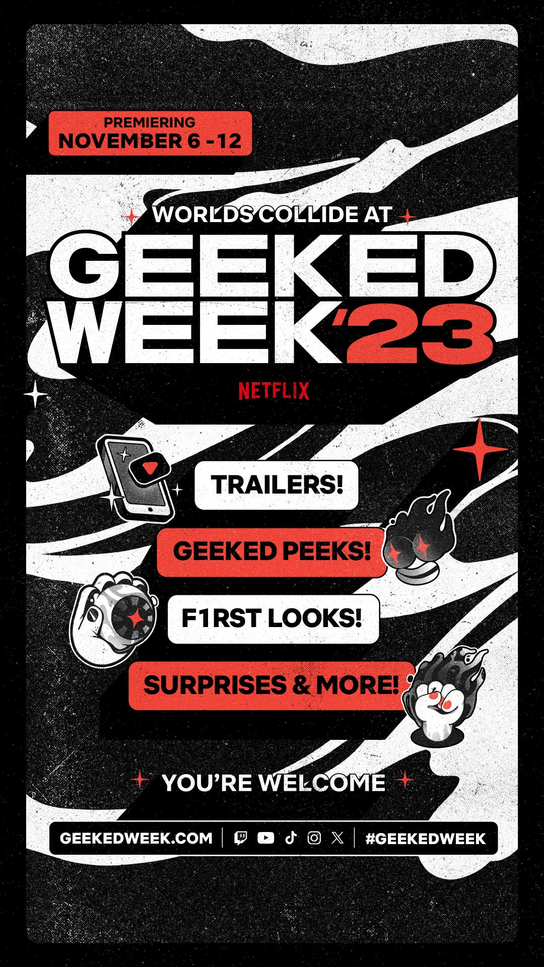 Netflix非常癮迷週Geeked Week