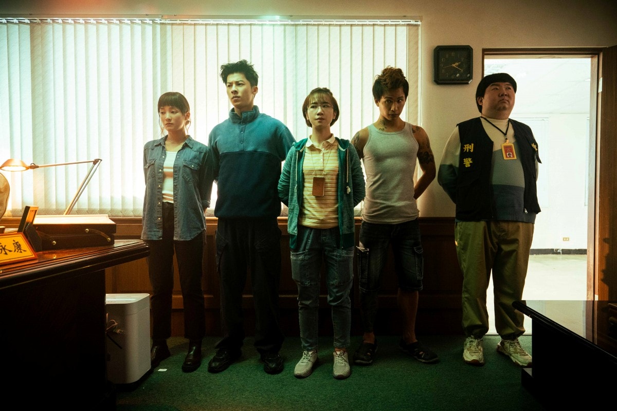Netflix台劇《正港分局》正港小隊王淨、許光漢、Lulu黃路梓茵、黃奇斌、陳彥佐