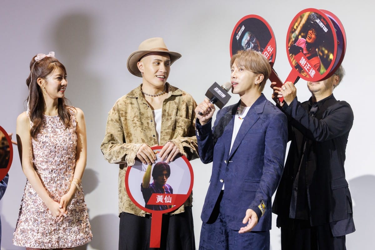 Netflix《正港分局》《正港分局》阿布瑪利亞（左起）、黃宣、謝坤達、KID林柏昇