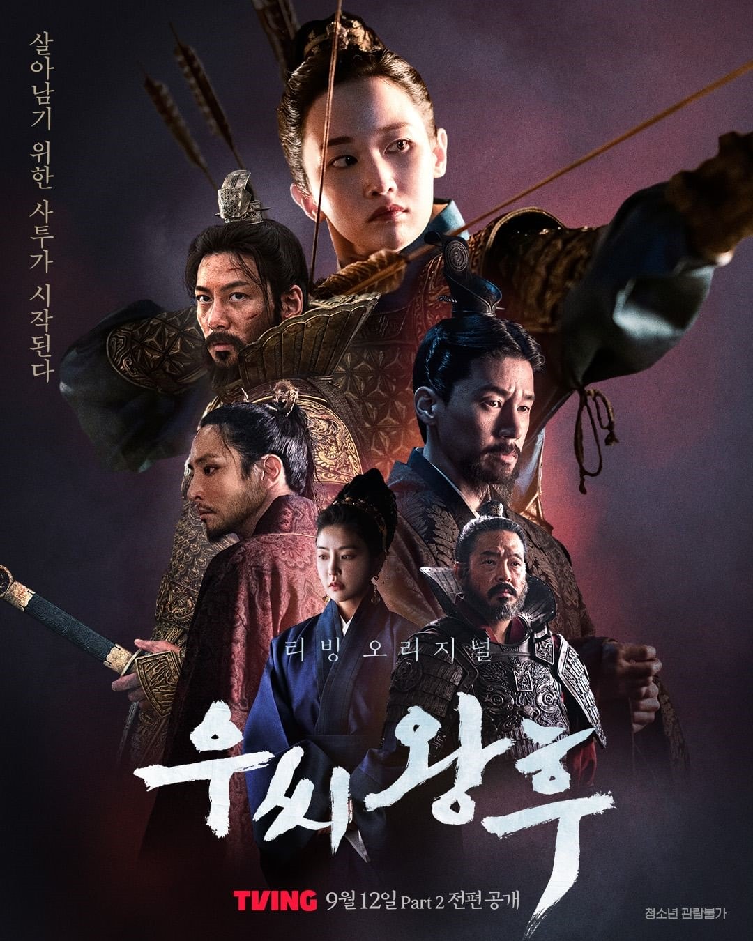 大尺度古裝動作韓劇《于氏王后》池昌旭、全鐘瑞、李洙赫、鄭柔美、金武烈、朴智煥