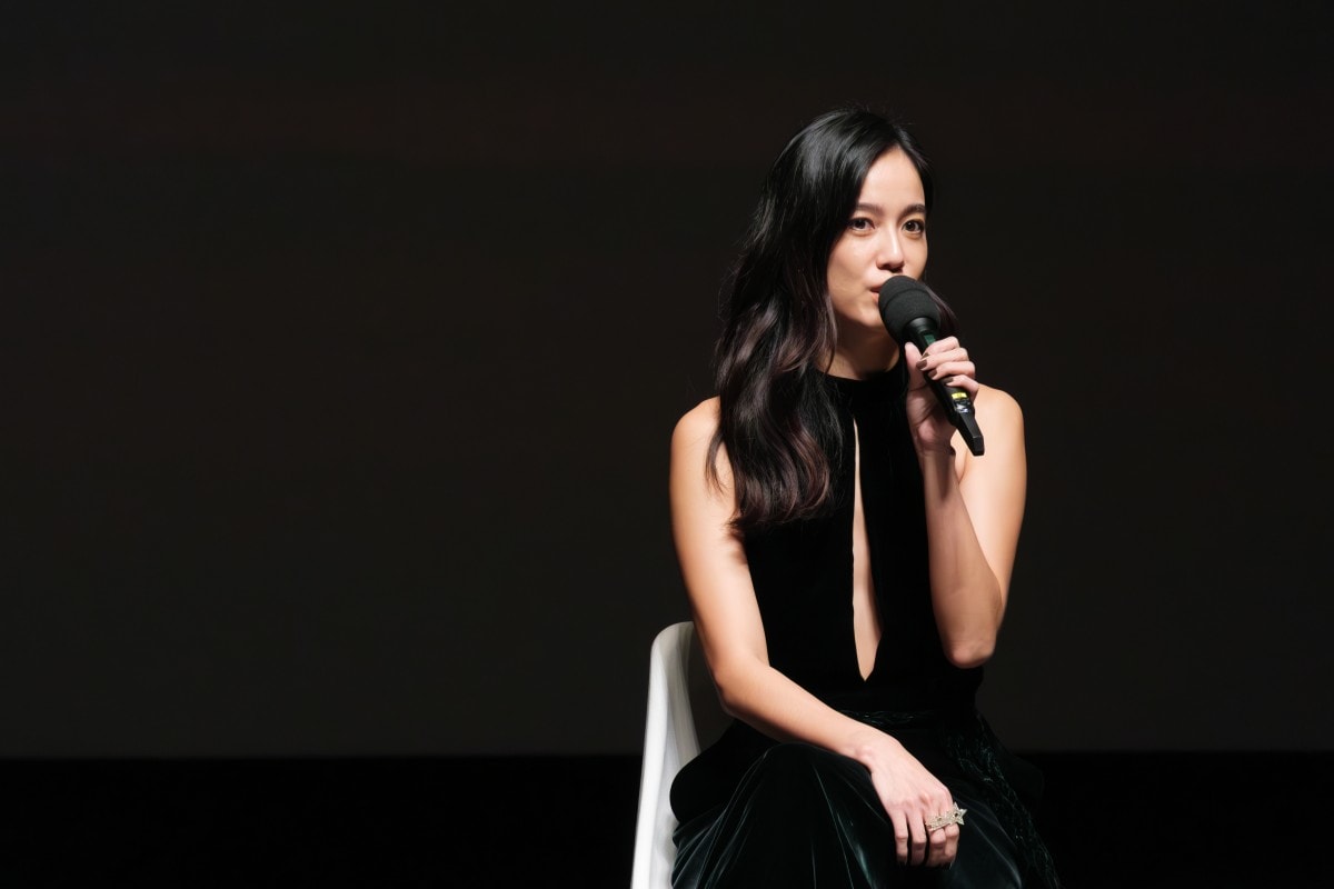 Netflix《影后》釜山影展:楊謹華最愛玄彬、謝盈萱超欣賞裴斗娜、陳庭妮最喜歡趙寅成,許願有天能合作! - 第5張圖 陳庭妮《影后》釜山映後座談-直說每次看都還是想落淚-希望透過角色把自己的心掏出來跟大家分享