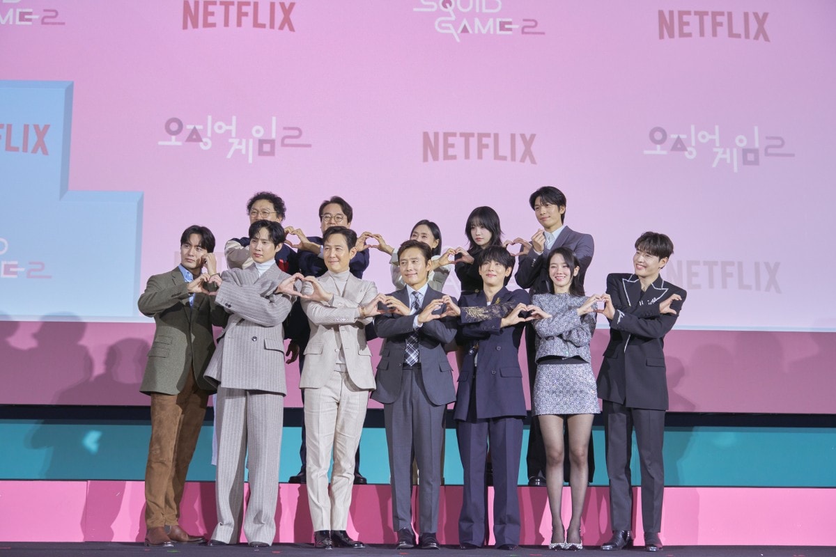 Netflix《魷魚遊戲2》李政宰、李炳憲、任時完、姜河那、朴珪瑛、朴成焄、曹柔理、魏嘏雋、梁東根、康愛心、李大衛、李陣郁