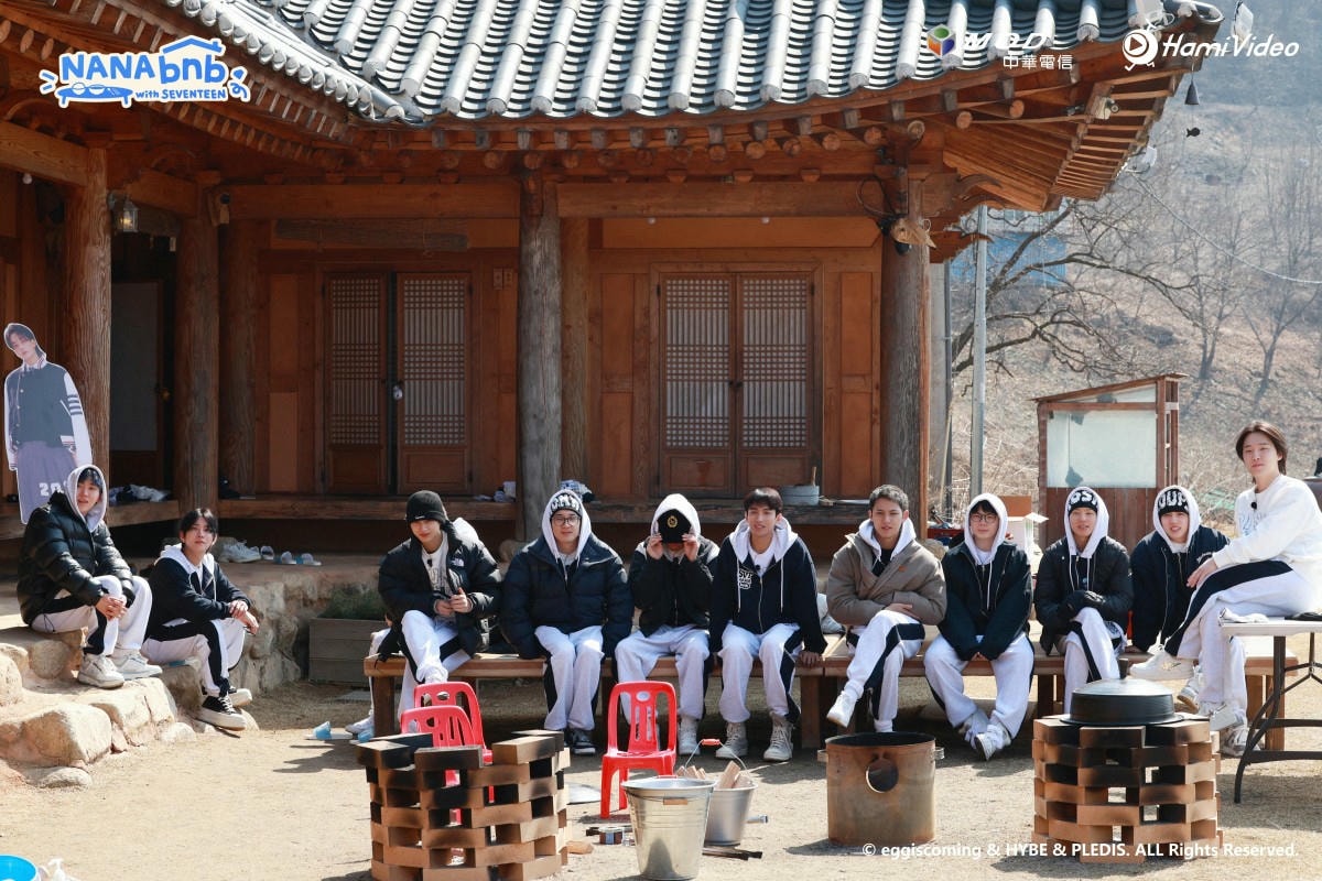 SEVENTEEN大鬧羅PD民宿！《NANA bnb with SEVENTEEN》放空旅行變大型團康現場！羅PD崩潰喊停「夠了啦」 –  少女心文室NEWS ROOM