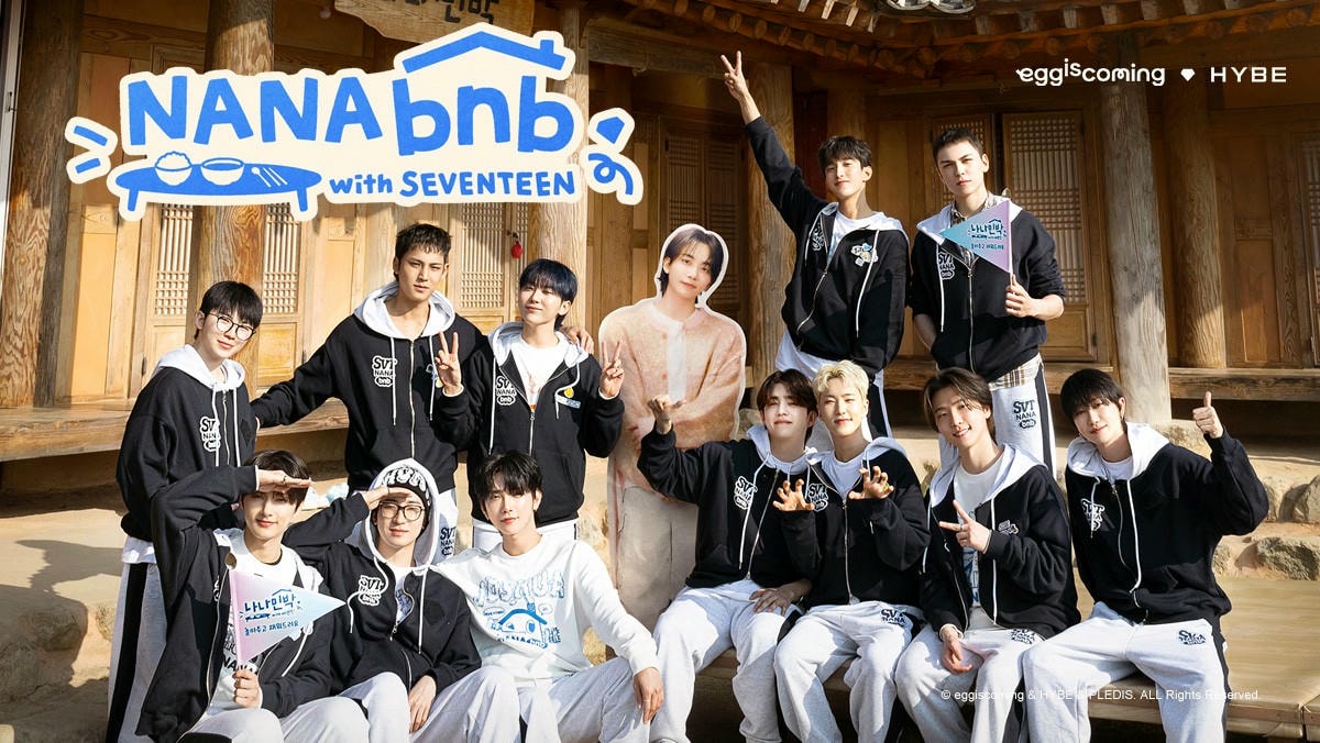 《NANA-bnb-with-SEVENTEEN》由韓國王牌製作人「羅PD」羅暎錫第三度攜手人氣男團SEVENTEEN打造全新節目。