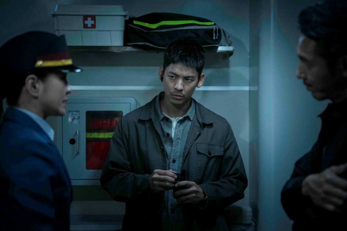 林柏宏在《96分鐘》中一改陽光形象，飾演隱藏黑暗秘密的前防爆專家。