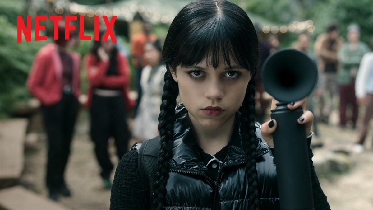 Netflix《星期三》第二季暗黑回歸!星期三正式回到奈落學院:黑色眼淚流出 預示害死好友伊妮 星期三誓死決心拯救好友 - 第1張圖 Netflix《星期三》第二季暗黑回歸!星期三正式回到奈落學院