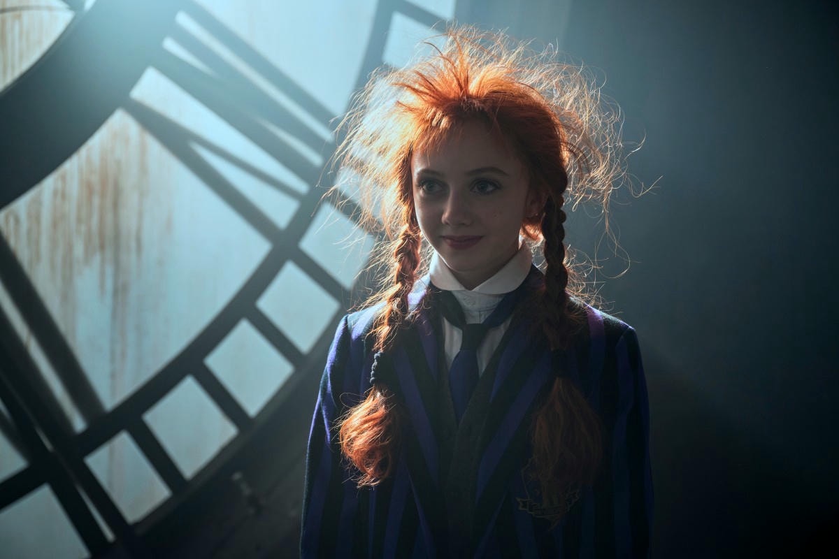 Netflix《星期三》第二季暗黑回歸!星期三正式回到奈落學院:黑色眼淚流出 預示害死好友伊妮 星期三誓死決心拯救好友 - 第3張圖 Netflix《星期三》第二季暗黑回歸!星期三正式回到奈落學院