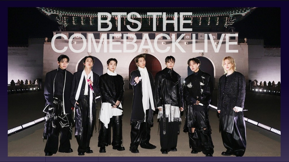 「我們回來了！」BTS光化門回歸演唱會感動落幕！本週五3/27《BTS：天團回歸》紀錄片Netflix正式上線